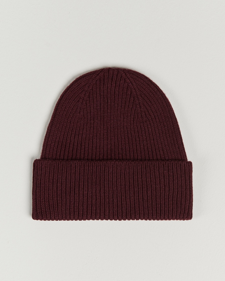 Herr | Colorful Standard | Colorful Standard Merino Wool Beanie Oxblood Red