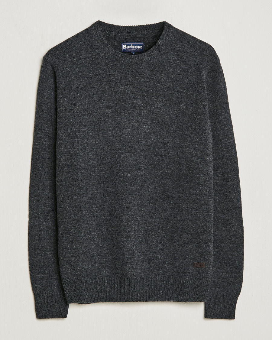 Herr | Barbour Lifestyle | Barbour Lifestyle Patch Crew Charcoal