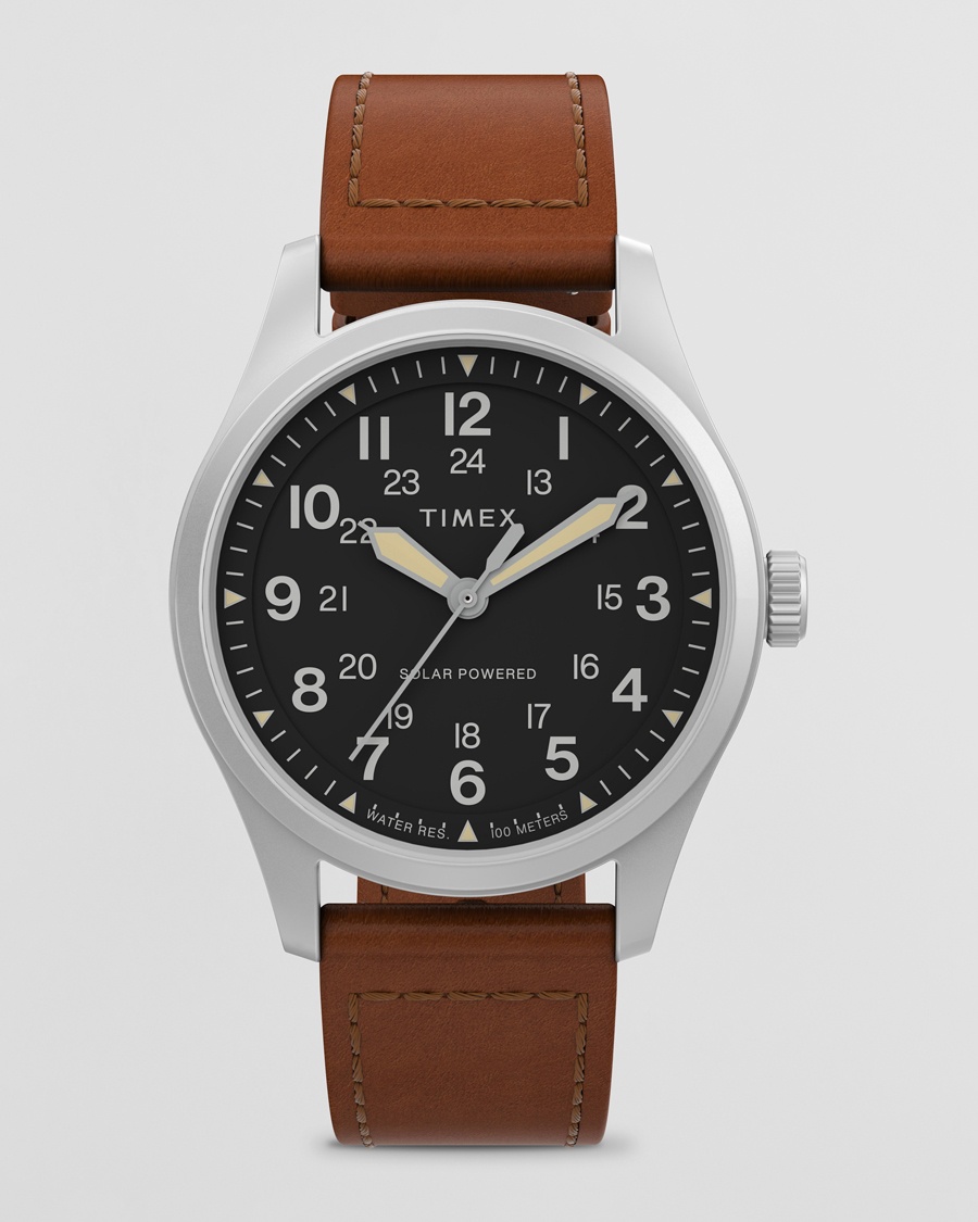 Herr | Timex | Timex Field Post Solar Watch 36mm Brown/Black