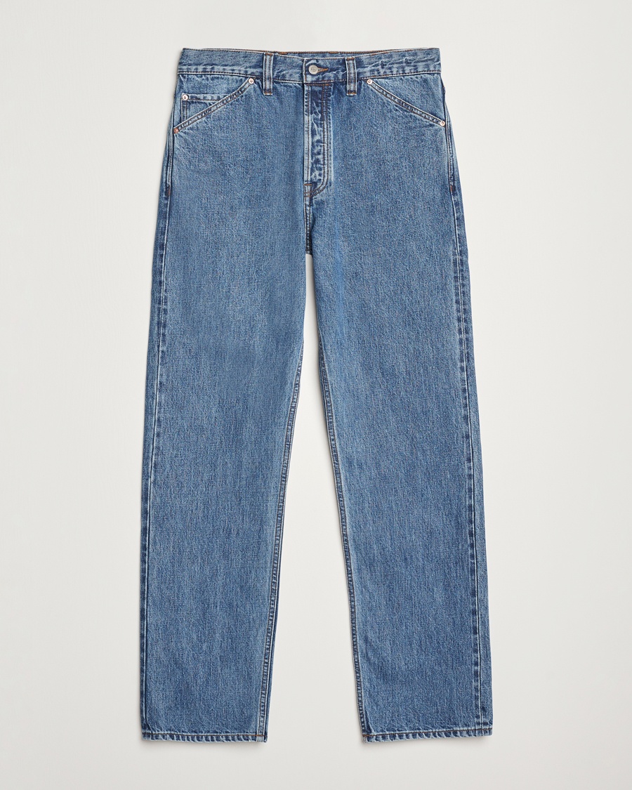 Herr | Drake's | Drake's 5-Pocket Japanese Selvedge Jeans Bleach
