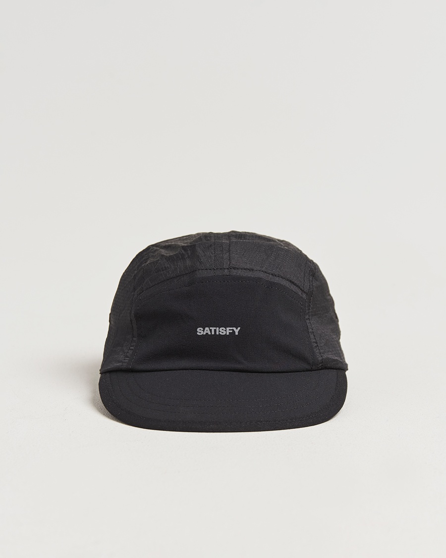Herr | Satisfy | Satisfy Rippy Trail Cap Black