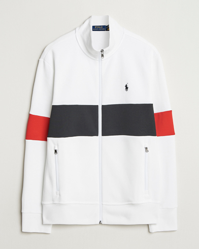 Herr | Polo Ralph Lauren | Polo Ralph Lauren Striped Track Jacket Ceramic White/Multi