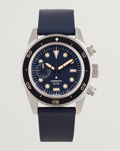 Herr | UNIMATIC | UNIMATIC U3 Heritage Chronograph Diver Blue