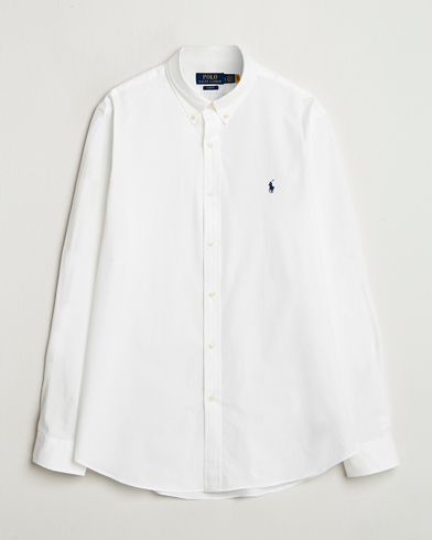 Herr | Polo Ralph Lauren | Polo Ralph Lauren Slim Fit Poplin Shirt White