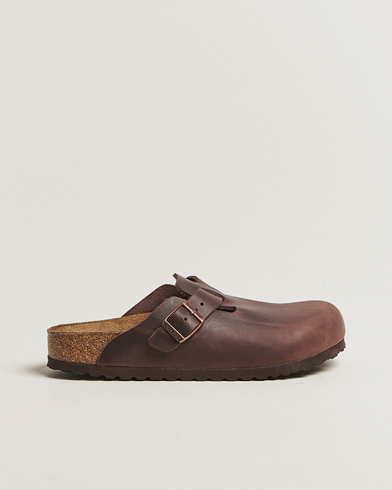 Herr | BIRKENSTOCK | BIRKENSTOCK Woman Boston Classic Footbed Habana Oiled Leather