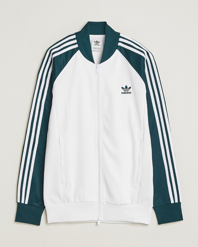 Herr | adidas Originals | adidas Originals Classic Track Jacket White/Green