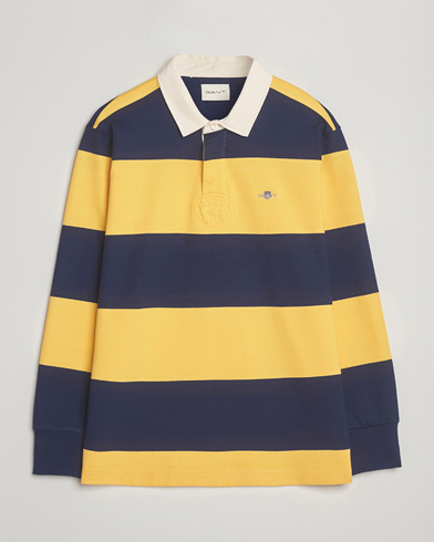 Herr | GANT | GANT Striped Heavy Rugger Persian Blue