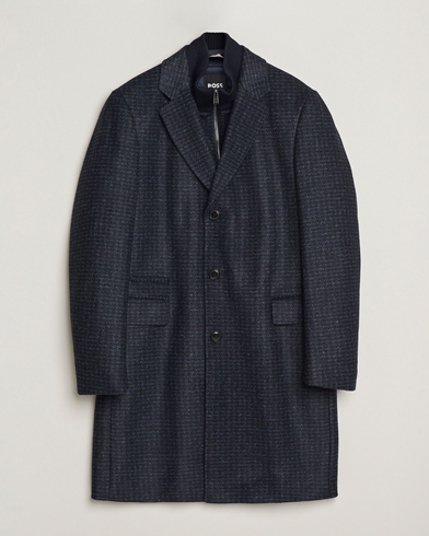Herr | BOSS BLACK | BOSS BLACK Hyde Wool Bib Coat Dark Blue