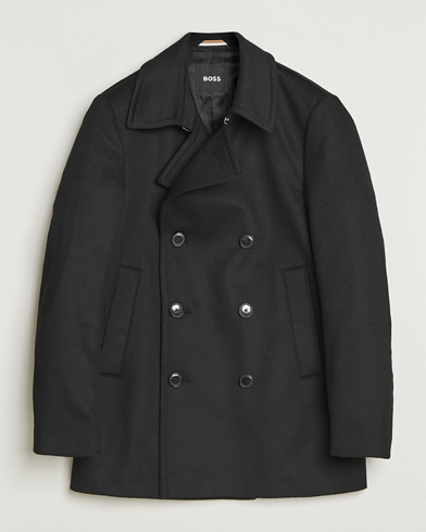 Herr | BOSS BLACK | BOSS BLACK Hyde Wool Peacoat Black