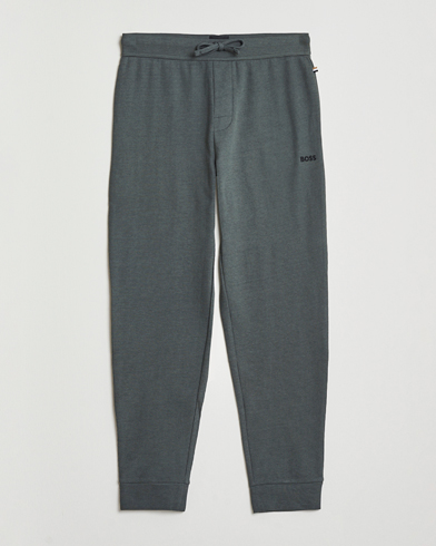 Herr | BOSS BLACK | BOSS BLACK Waffle Pyjama Pants Open Green