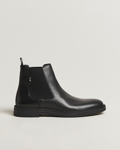 Herr | BOSS BLACK | BOSS BLACK Calev Leather Chelsea Boot Black