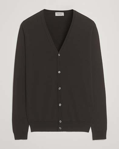 Herr | John Smedley | John Smedley Petworth Extra Fine Merino Cardigan Faulkner Brown