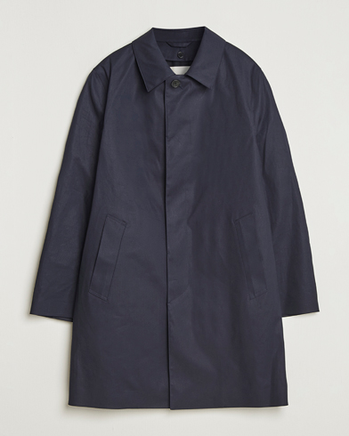Herr | Mackintosh | Mackintosh Dunoon Car Coat Navy