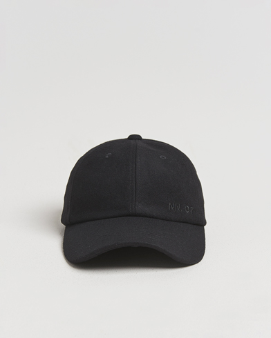 Herr | NN07 | NN07 Boiled Wool Cap Black