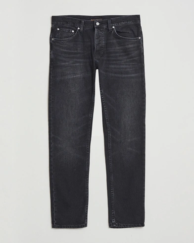Herr | Nudie Jeans | Nudie Jeans Solid Ollie Jeans Black Force