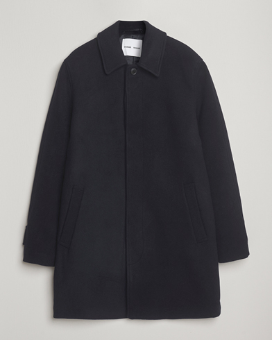 Herr | Samsøe Samsøe | Samsøe Samsøe Labby Wool Coat Salute Navy