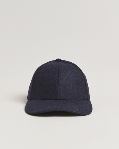 Herr | Varsity Headwear | Varsity Headwear Flannel Baseball Cap Dark Navy