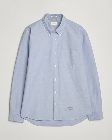 Herr | GANT 240 Mulberry Street | GANT 240 Mulberry Street Relaxed Fit US Oxford Shirt Blue Water