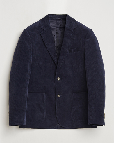 Herr | GANT | GANT Corduroy Blazer Evening Blue