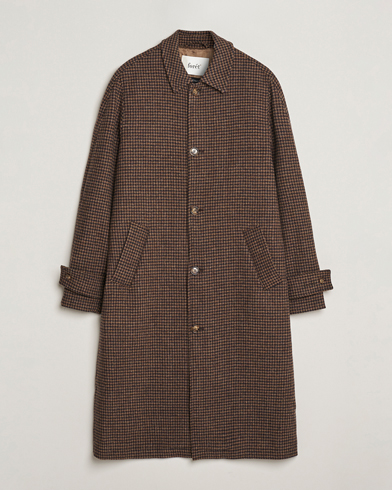 Herr | Forét | Forét Pine Wool Coat Brown