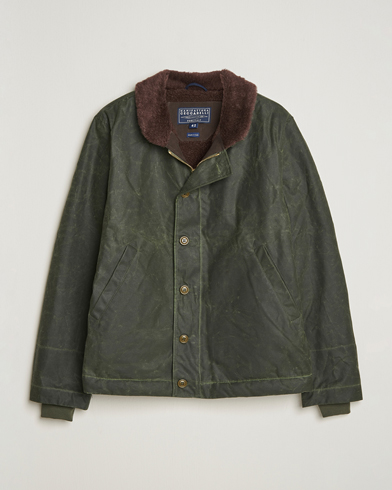 Herr | Manifattura Ceccarelli | Manifattura Ceccarelli Deck Jacket Dark Green