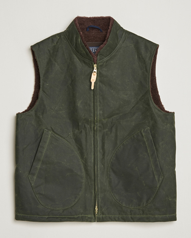 Herr | Manifattura Ceccarelli | Manifattura Ceccarelli Mountain Vest Dark Green
