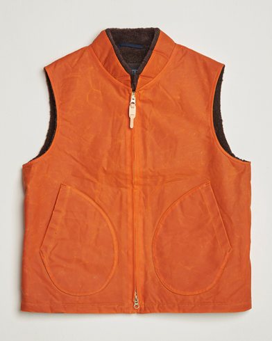 Herr | Manifattura Ceccarelli | Manifattura Ceccarelli Mountain Vest Orange