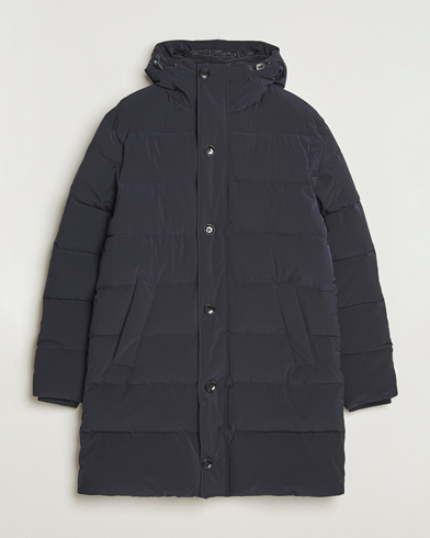 Herr | Oscar Jacobson | Oscar Jacobson Padded Parka Navy