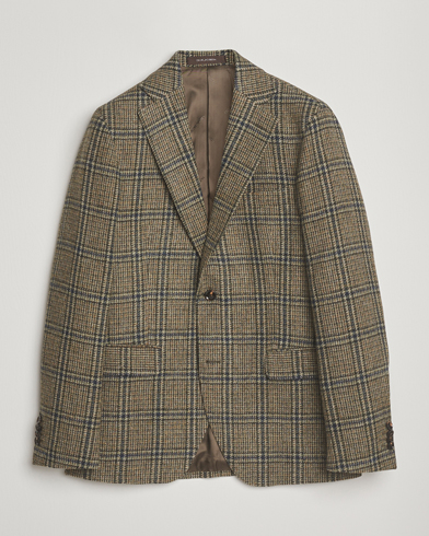 Herr | Oscar Jacobson | Oscar Jacobson Fogerty Moon Tweed Blazer Green