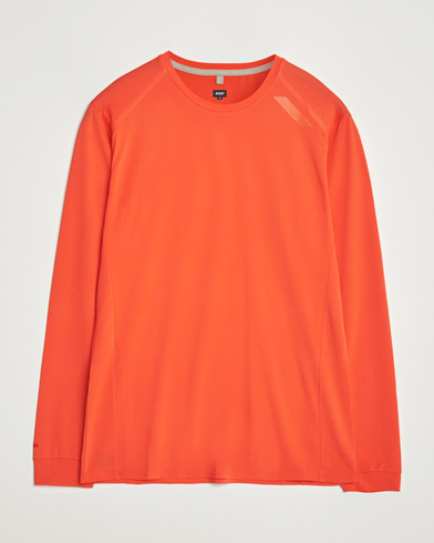 Herr | SOAR Running | SOAR Running Long Sleeve Tech Tee Orange