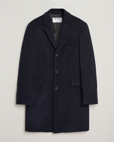 Herr | Filippa K | Filippa K William Wool Coat Navy