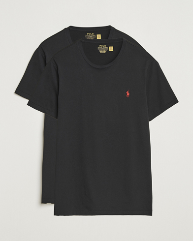 Herr | Polo Ralph Lauren | Polo Ralph Lauren 2-Pack Crew Neck T-Shirt Black