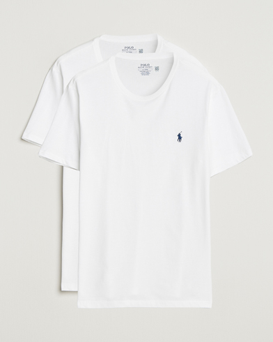 Herr | Polo Ralph Lauren | Polo Ralph Lauren 2-Pack Crew Neck T-Shirt White