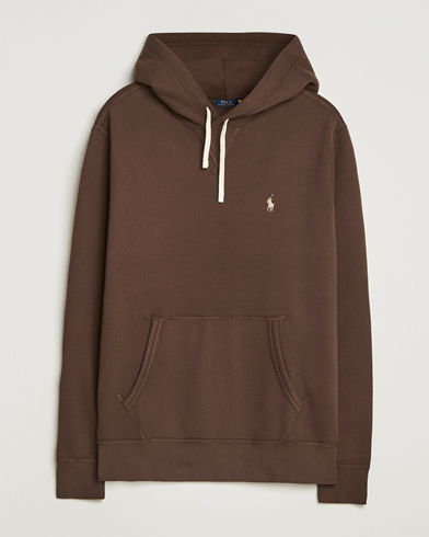 Herr | Polo Ralph Lauren | Polo Ralph Lauren RL Fleece Hoodie Nutmeg Brown