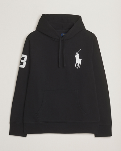 Herr | Polo Ralph Lauren | Polo Ralph Lauren Big Pony Hoodie Polo Black