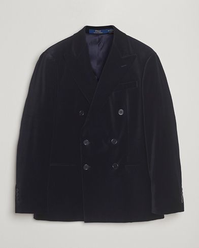 Herr | Polo Ralph Lauren | Polo Ralph Lauren Double Breasted Tuxedo Jacket Velvet