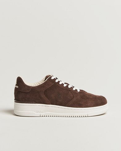 Herr | Polo Ralph Lauren | Polo Ralph Lauren Masters Court Sneakers Chocolate Brown
