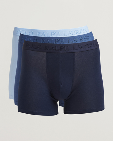 Herr | Polo Ralph Lauren | Polo Ralph Lauren 3-Pack Boxer Briefs Blue