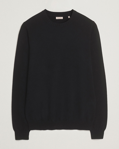 Herr | Stenströms | Stenströms Cashmere Crewneck Black