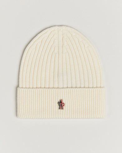 Herr | Moncler Grenoble | Moncler Grenoble Rib Wool Beanie Off White