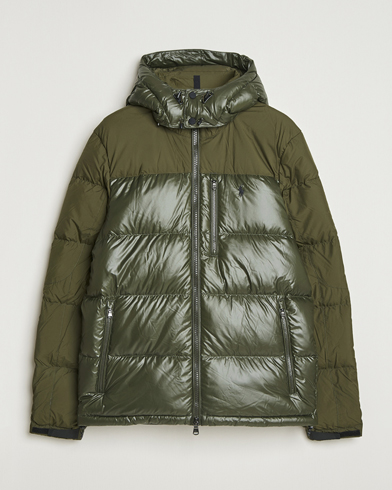 Herr | Polo Ralph Lauren | Polo Ralph Lauren Gorham Mixed Glossy Down Jacket Dark Loden