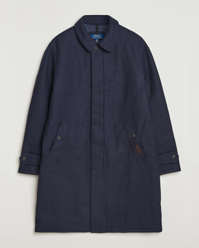 Herr | Polo Ralph Lauren | Polo Ralph Lauren Heritage Twill Wool Coat Collection Navy