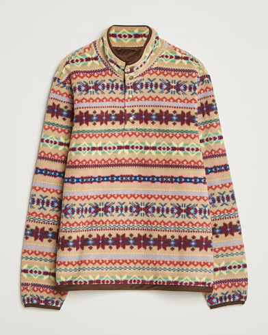 Herr | Polo Ralph Lauren | Polo Ralph Lauren Printed Fleece Camel Combo
