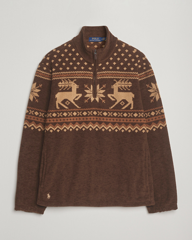 Herr | Polo Ralph Lauren | Polo Ralph Lauren Vintage Fairisle Half Zip Fleece Cascadia