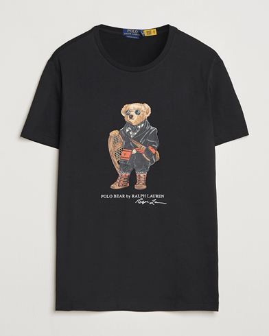 Herr | Polo Ralph Lauren | Polo Ralph Lauren Holiday Bear T-Shirt Polo Black