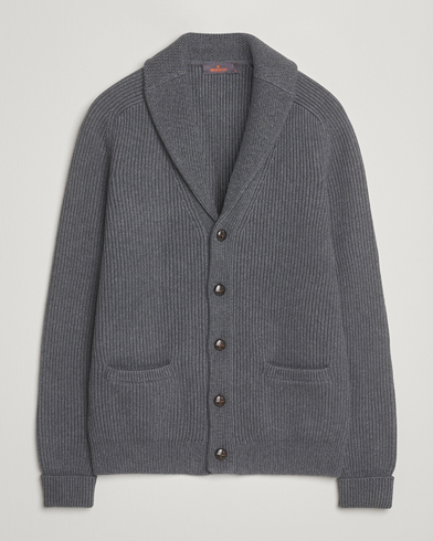 Herr | Morris | Morris Brayden Shawl Cardigan Grey