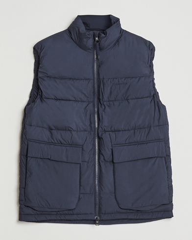 Herr | KnowledgeCotton Apparel | KnowledgeCotton Apparel Puffer Vest Night Sky