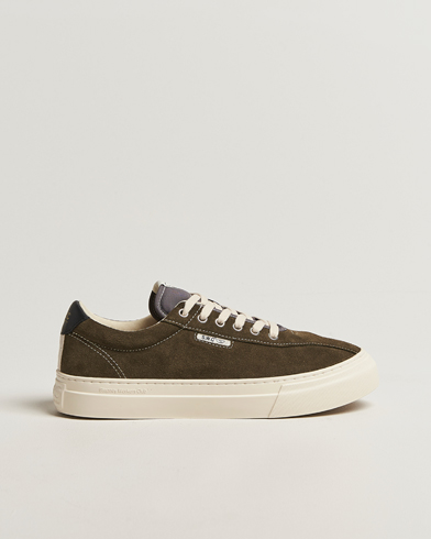 Herr | Stepney Workers Club | Stepney Workers Club Dellow 02 Cupsole Suede Sneaker Woodland