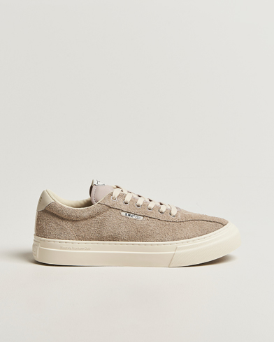 Herr | Stepney Workers Club | Stepney Workers Club Dellow 02 Raw Suede Cupsole Sneaker Taupe