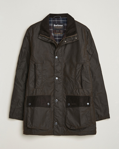 Herr | Barbour Lifestyle | Barbour Lifestyle Modern Border Wax Jacket Brown